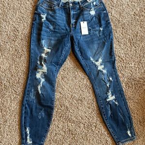 BNWT Judy Blue Jeans Skinny Fit size 14W